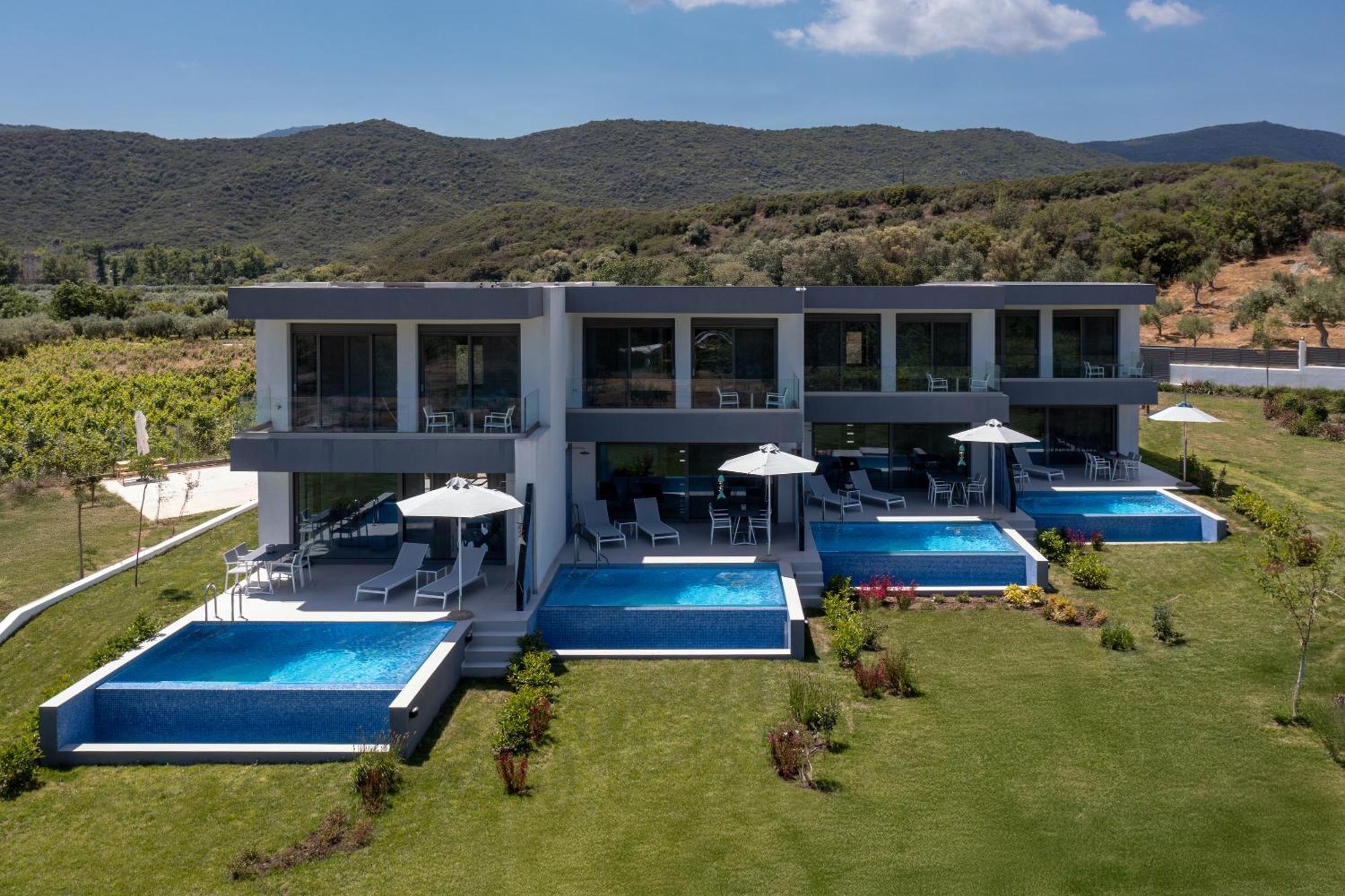 Elysium Villas Quartet Sarti Exteriör bild