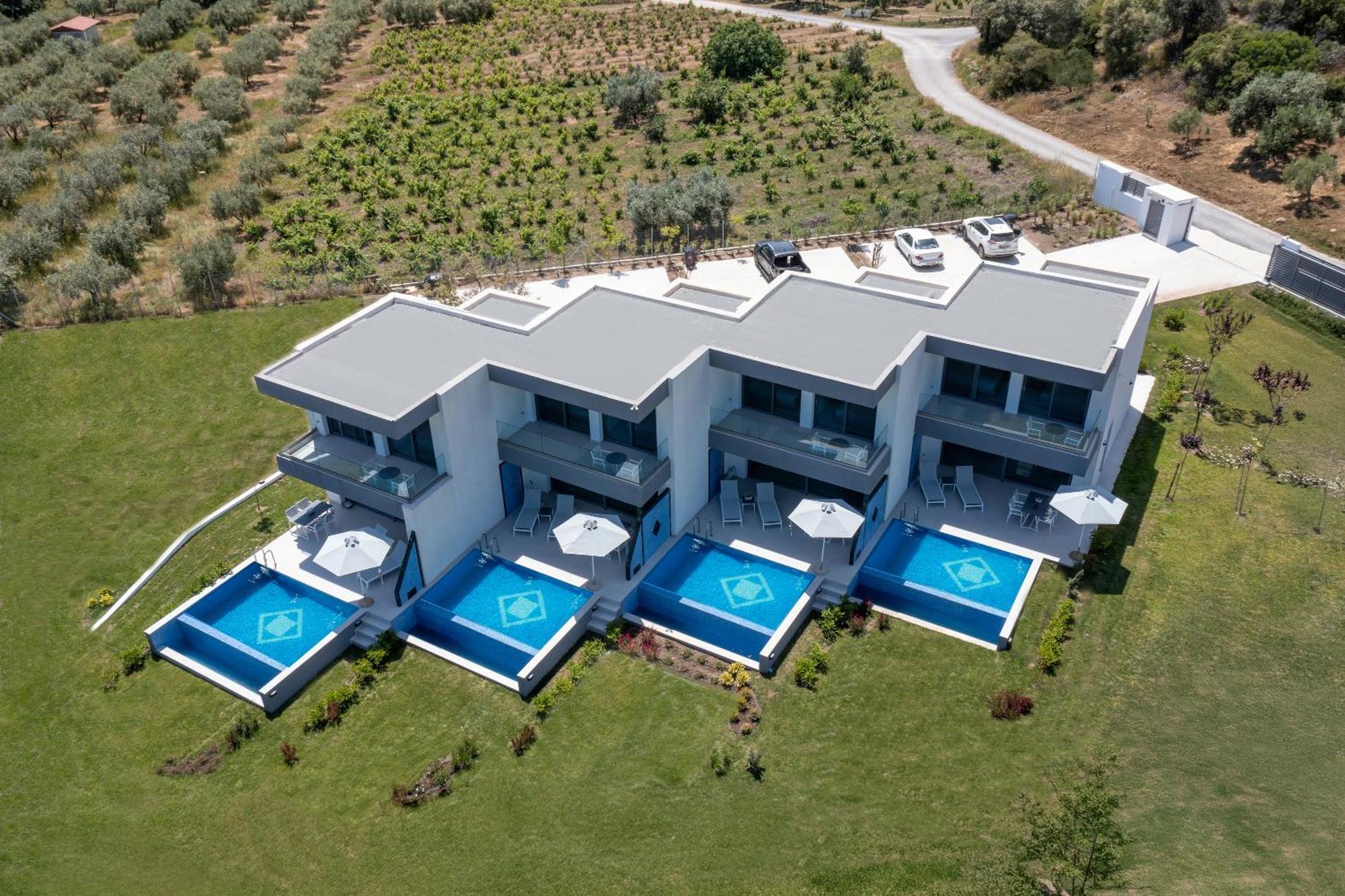 Elysium Villas Quartet Sarti Exteriör bild